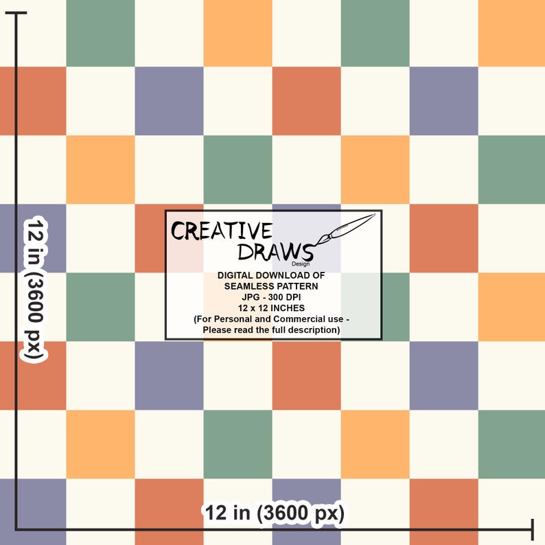 Ghost Pumpkin Patchwork Seamless Pattern Pack, Halloween Repeat Digital Paper Set imagen 13