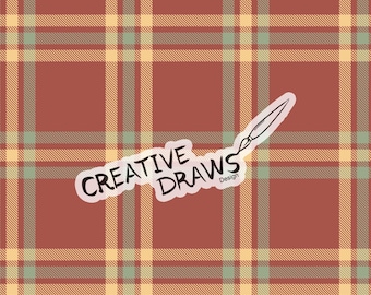 Fall Plaid Seamless Pattern, Seamless File Digital Download