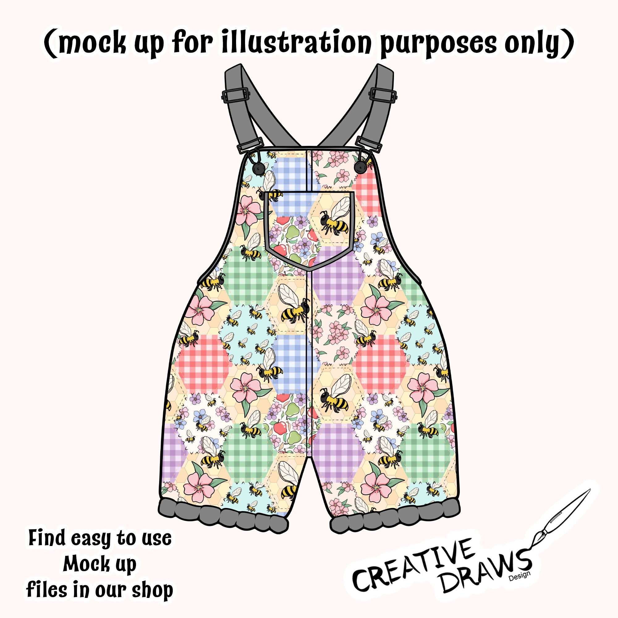 Patchword Bee Pattern Bee Hive Patchwork Seamless Pattern, Seamless File Digital Download - Etsy