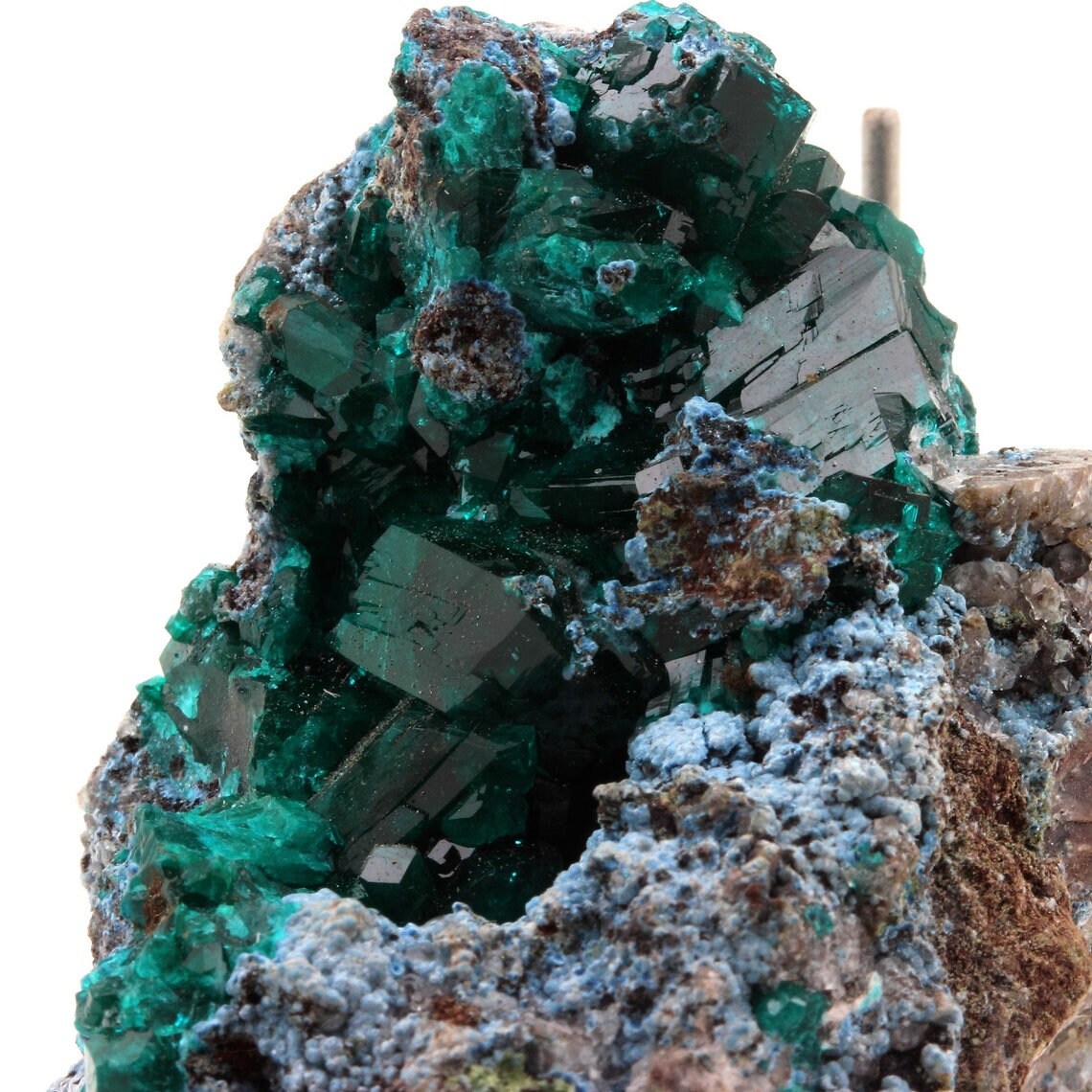 Collection Abijoux Dioptase. 448.5 Carats. Pimbi Hill, Mindouli, Congo