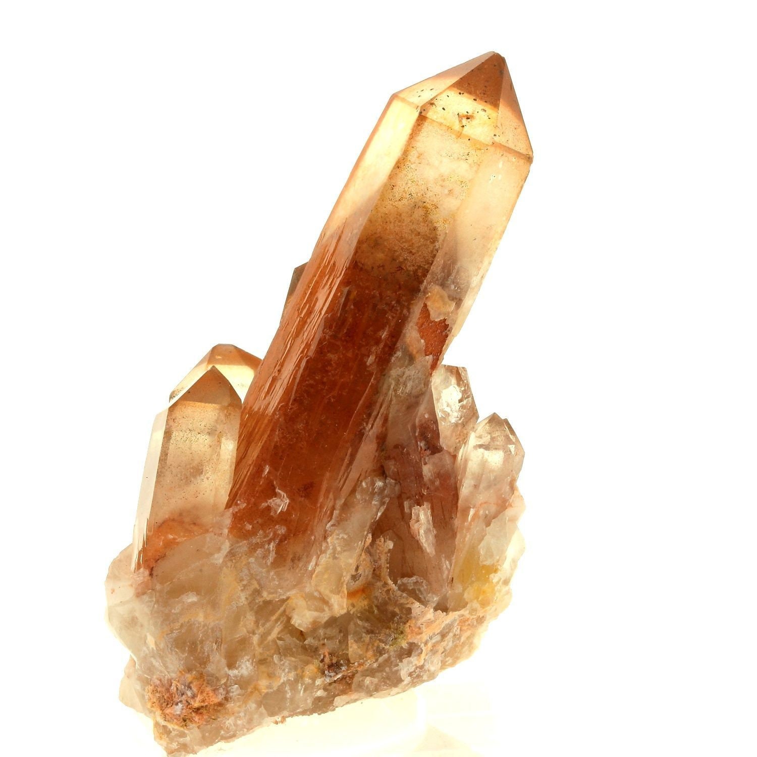 Collection Abijoux Quartz Fantôme. 507.7 Carats. en Provenance de Orange River, Warmbad, Karasburg D
