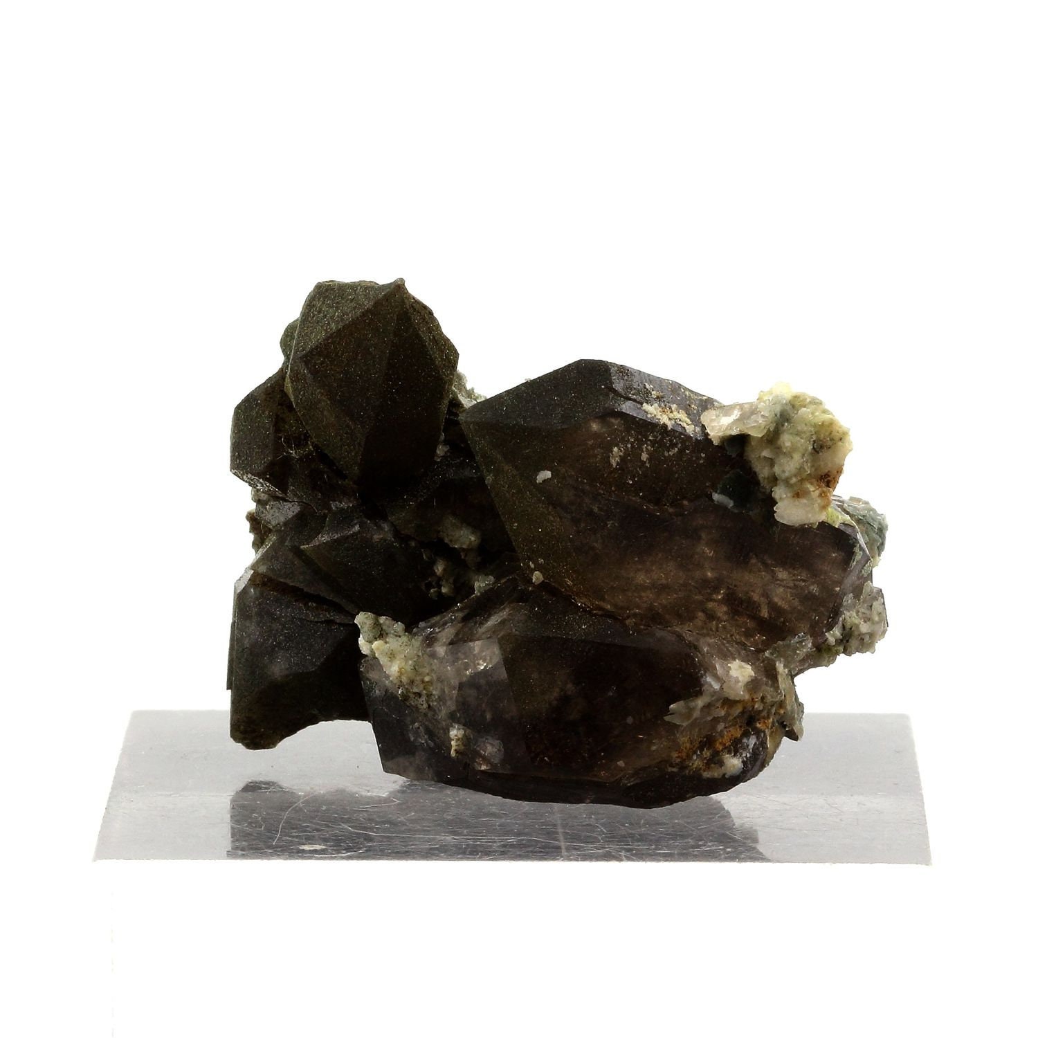 Collection Abijoux Quartz Fumé en Provenance de L'aiguille Leschaux, Massif Du Mont-Blanc, Haute-Sav