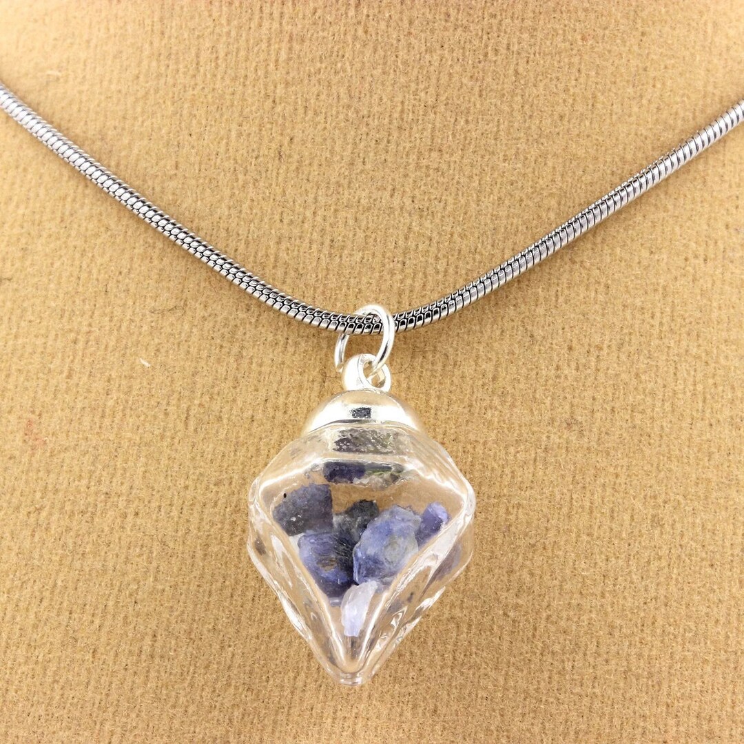 Buy Benitoite Diamond Shape Natural Mineral  Online in India