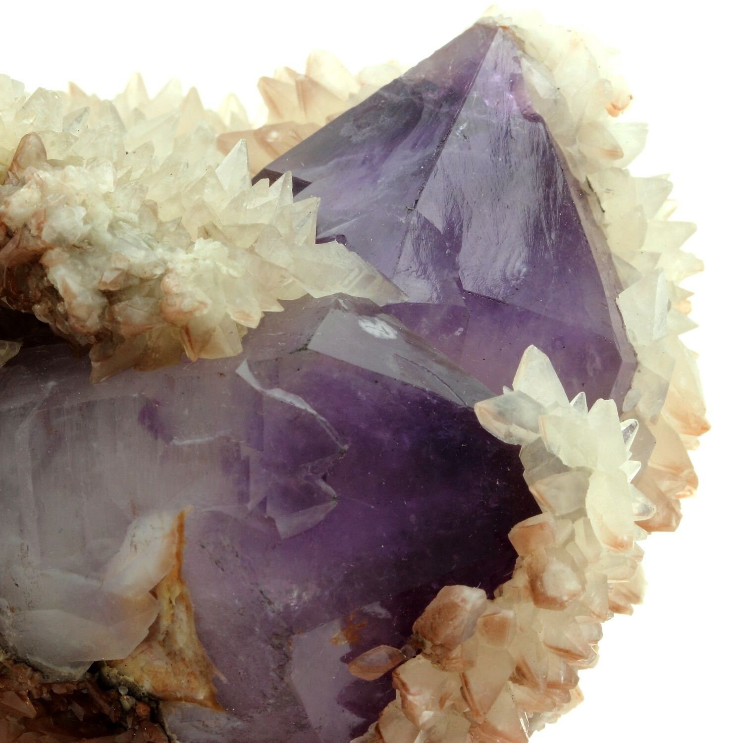 Collection Abijoux Quartz, Améthyste, Calcite. 2525.2 Carats. en Provenance de Tonglüshan Mine, Huan