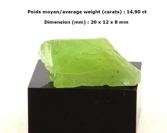 Peridot from Skardu District, Pakistan (several weights are available)