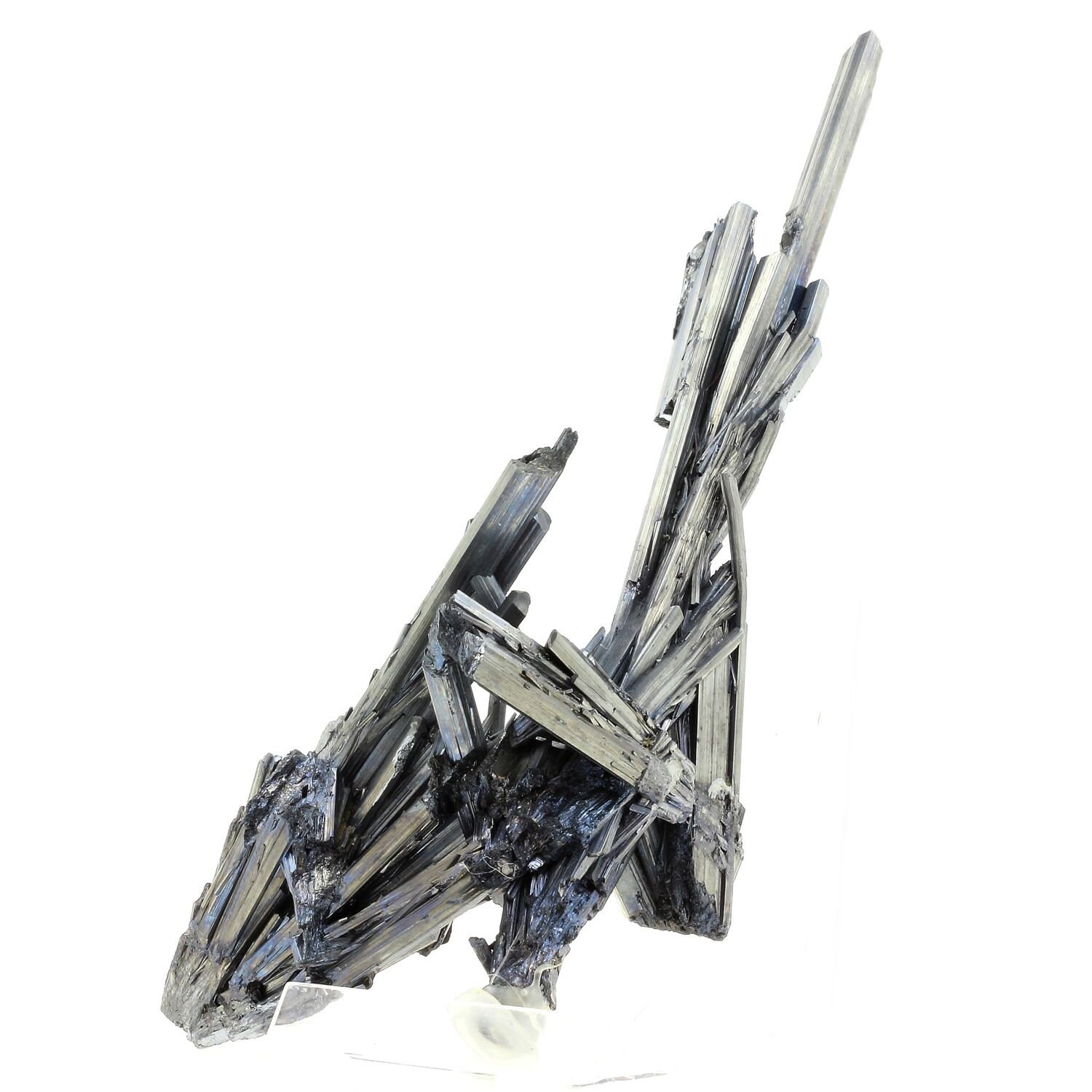 Collection Abijoux Stibnite. 1874.0 Carats. en Provenance de Wuning Mine, Jiangxi, Chine