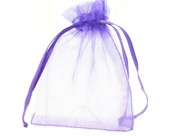 Organza Gift Bags. Lavender Color Bags. Gifts. 10/20/50/100 PCS Organza Pouches. Wedding Party Favor