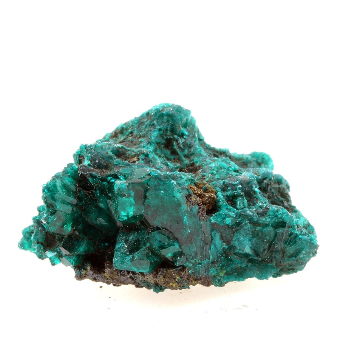Collection Abijoux Dioptase. 85.7 Carats. Tantara Mine, Kambove, Katanga, Congo