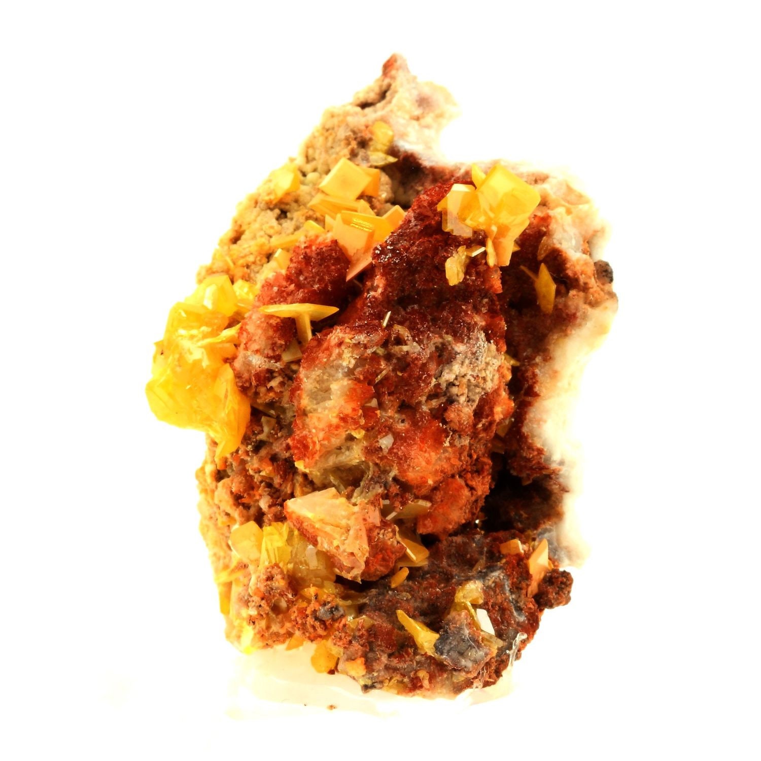 Collection Abijoux Wulfenite. 2201.5 Carats. en Provenance de La Morita Mine, Chihuahua, Mexique