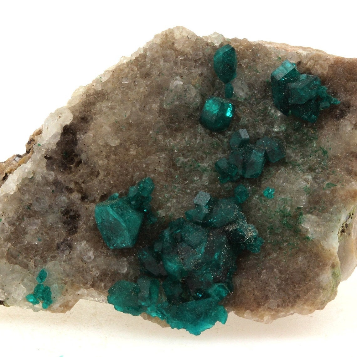 Collection Abijoux Dioptase. 102.7 Carats. Congo, Afrique