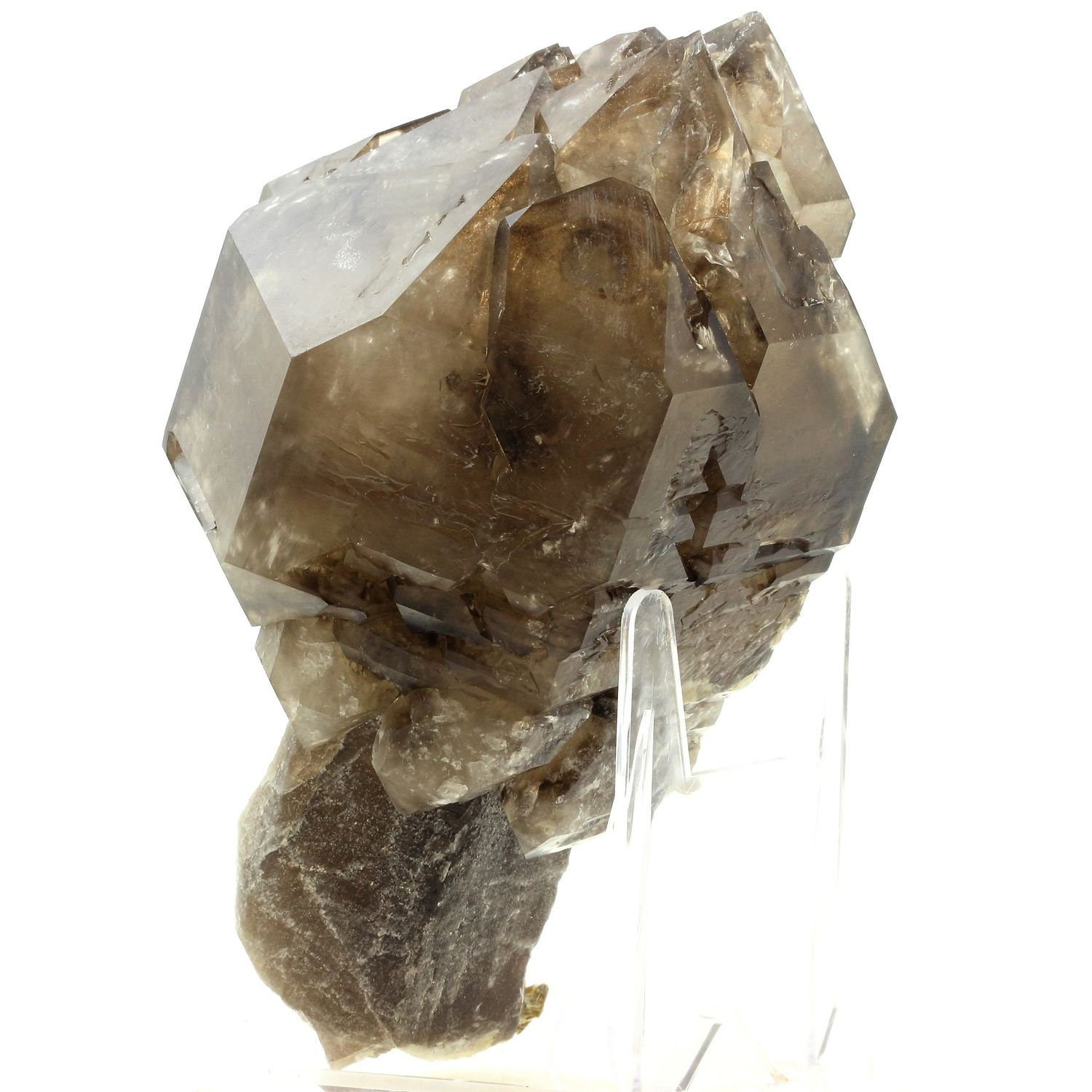 Collection Abijoux Quartz Sceptre Fumé 9482.0 Carats. en Provenance de Minas Gerais, Brésil