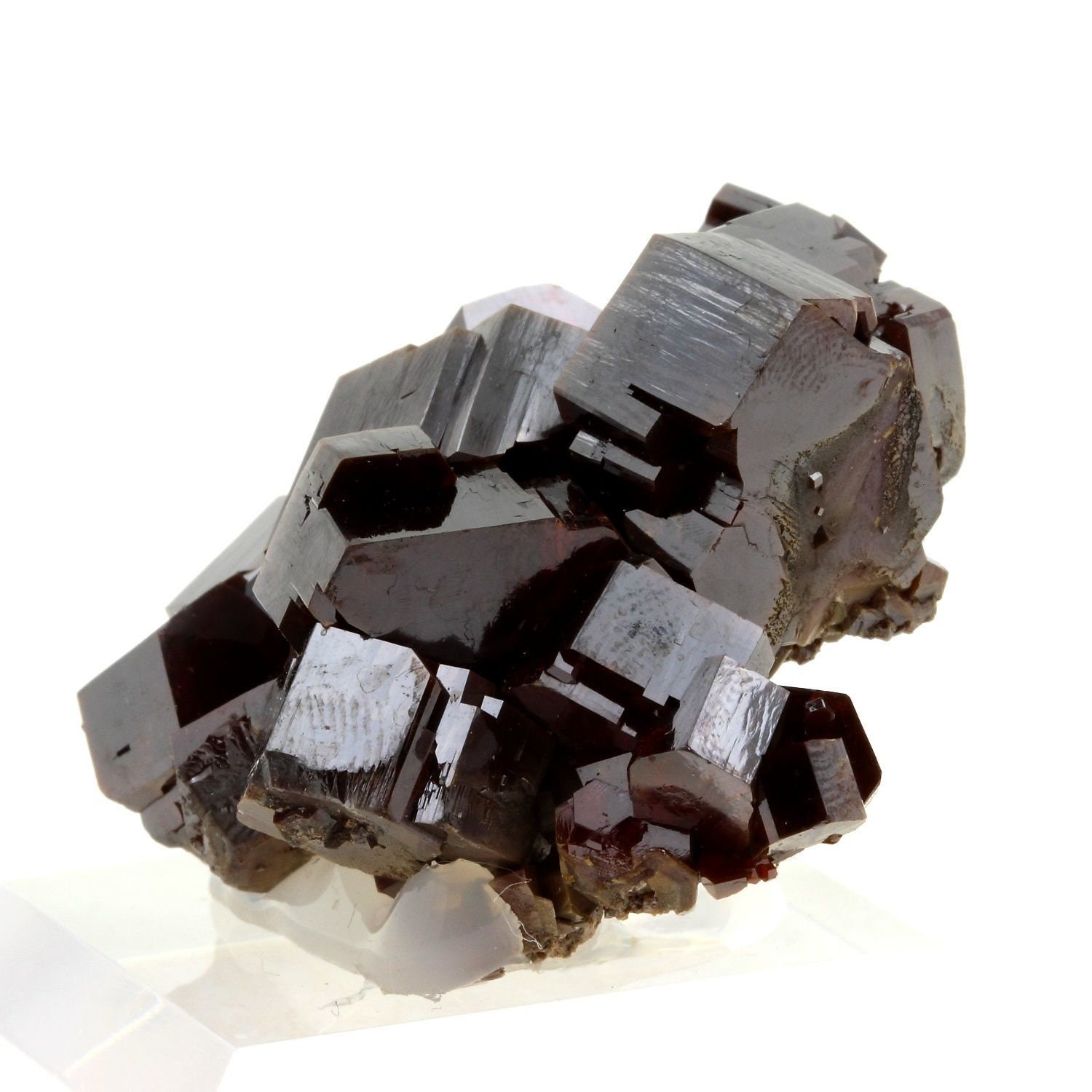 Collection Abijoux Vanadinite. 646.4 Carats. en Provenance de Mibladen Mining District, Midelt Provi