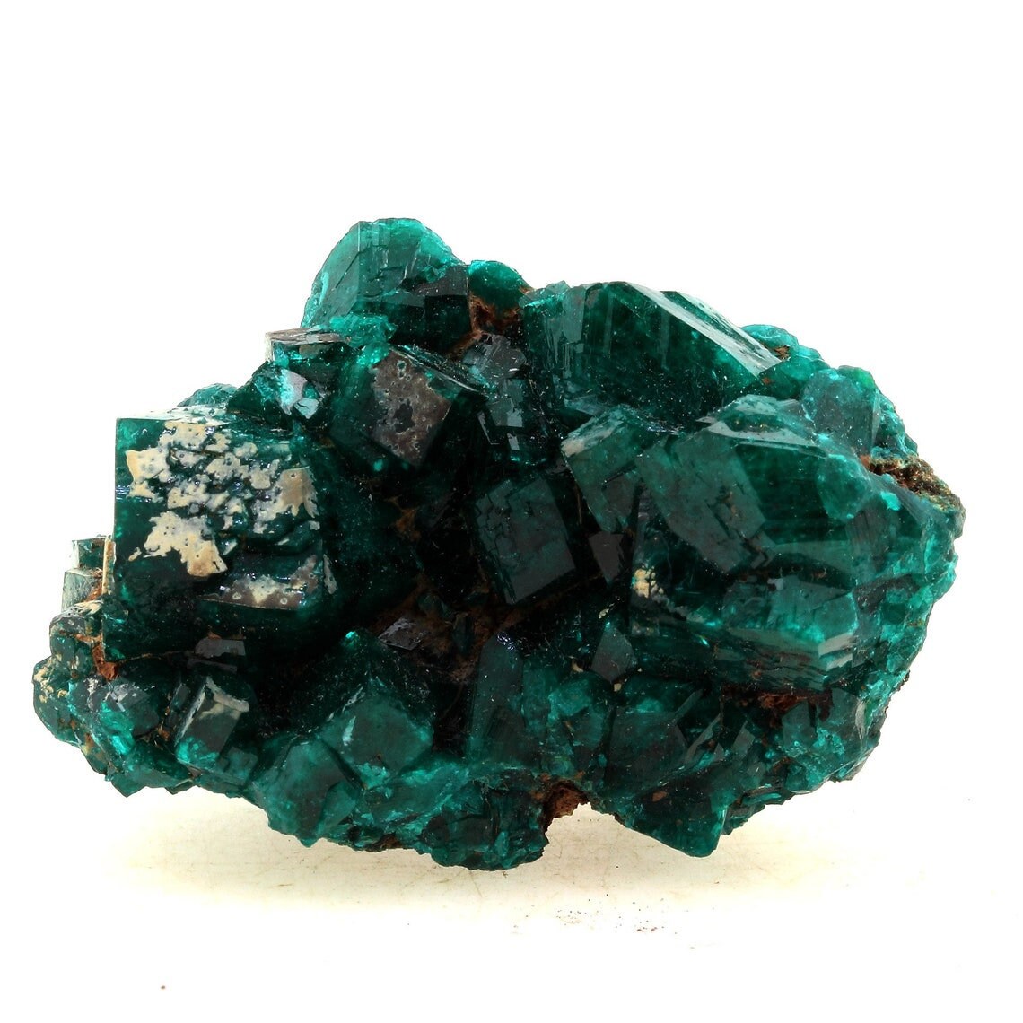 Collection Abijoux Dioptase. 289.0 Carats. Pimbi Hill, Mindouli, Congo