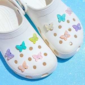 Butterfly Jelly Shoe Charm