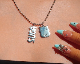 Suga Cat Necklace