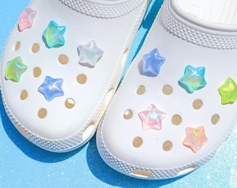 Encantos de zapatos de gelatina de estrella