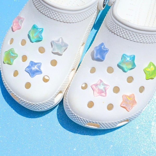 Star Jelly Shoe Charms