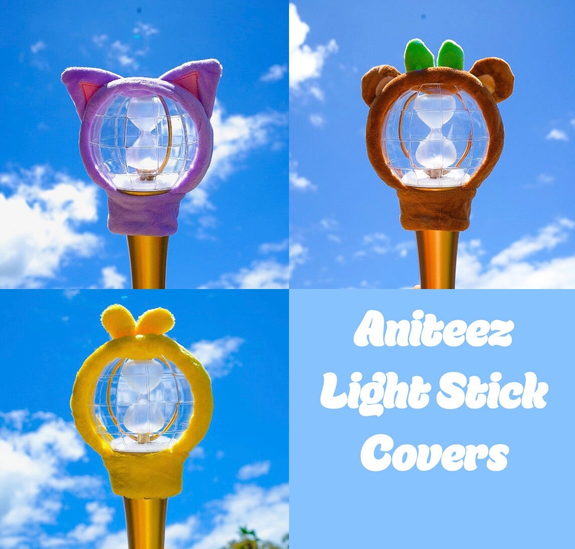ATINY Lightiny Light Stick Covers, Decal, Svg, Ribbon, Sticker, Name