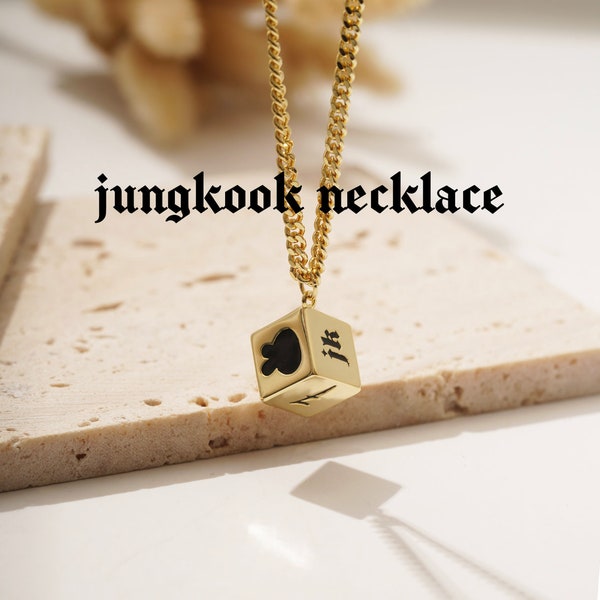 Jungkook Dice Necklace