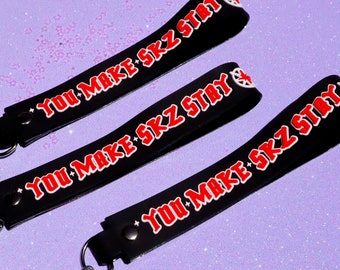 You Make SKZ Stay Light Stick, Phone Wristlet