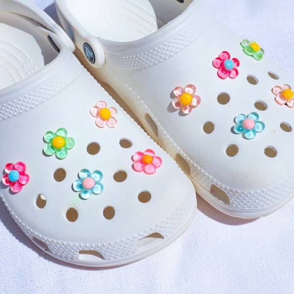 Flower Jelly Shoe Charm