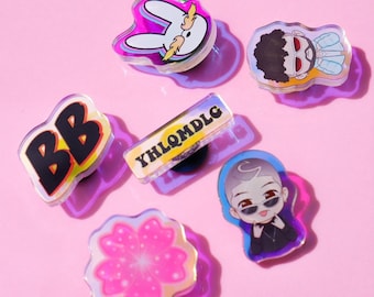 Bad Bunny Shoe Charms