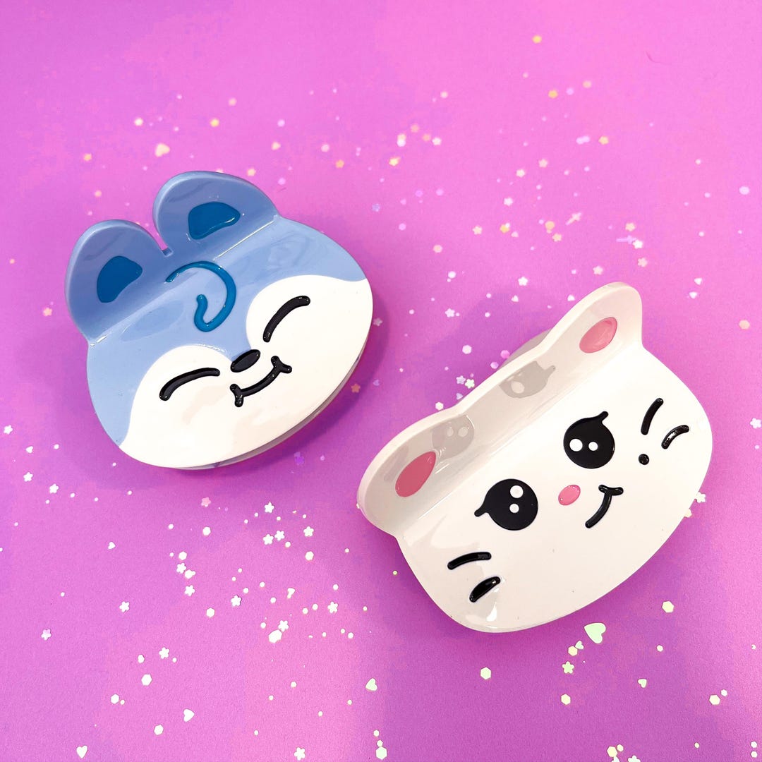 アイドル Stray Kids MINI HAIR CLIP ALL TYPES SET Stray Kids - Mini Hair Clip ['JYP JAPAN POP-UP Store 2025