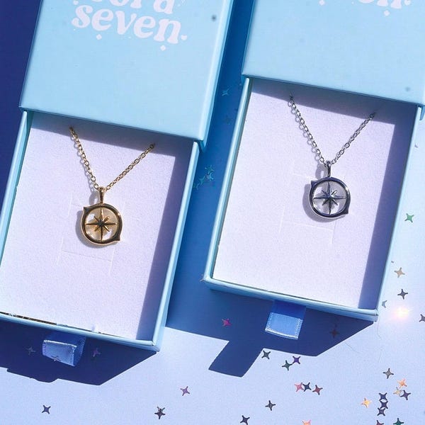SKZ Kompass Halskette