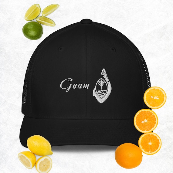 Guam Closed-Back Trucker Cap