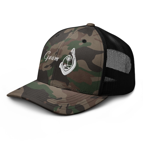Guam Camouflage trucker hat