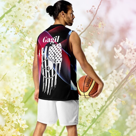 Yap-Gagil Unisex Basketball Jersey