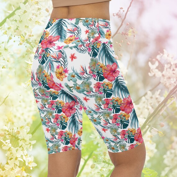 Floral Biker Shorts