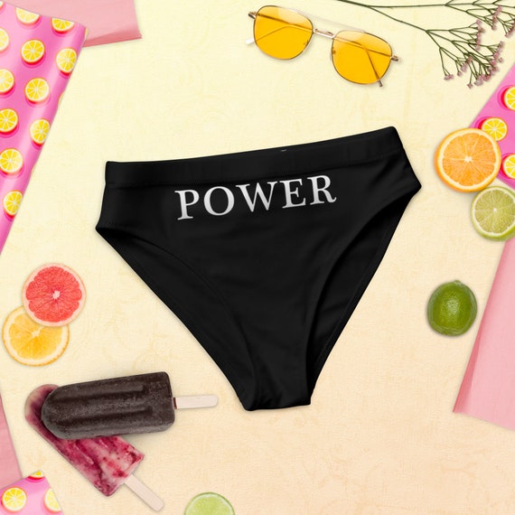 Women's Power Recycled High-Waisted Bikini Bottom