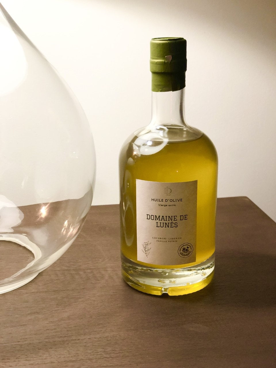 Huile d'olive - Bouteille Transparente 0.5 Litre