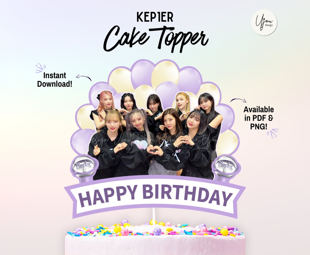 KEP1ER Cake Topper, Kep1er Centerpiece, Kep1er Party Decor, Kep1er ...