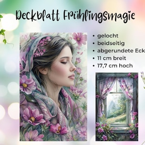 Deckblatt Frühlingsmagie || Trennblatt passend für deinen Binder
