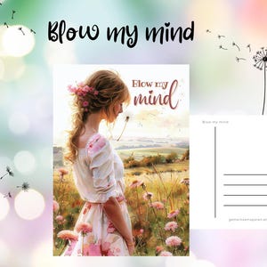 Postkarte || Blow my mind