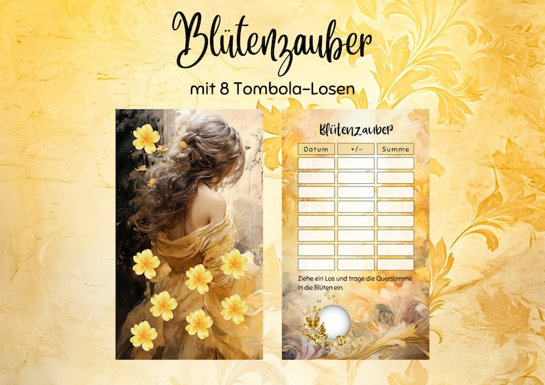 Golden Dreams als Set oder Einzelchallenges 4 verschiedene Sparchallenges Print mit 300g Papier passend für A6 Zippertaschen Bild 3