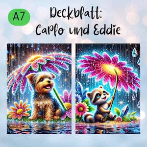 Deckblatt Regentag || Trennblatt passend für deinen Binder