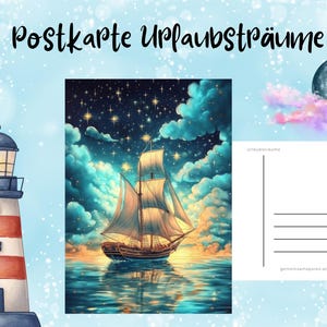 Postkarte || Urlaubsträume