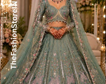 Luxury Kasturi Silk Lehenga Choli with Heavy Embroidery & Imported Dori Work