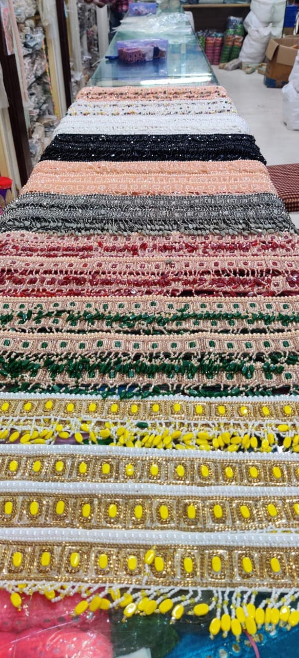 beaded waist belt