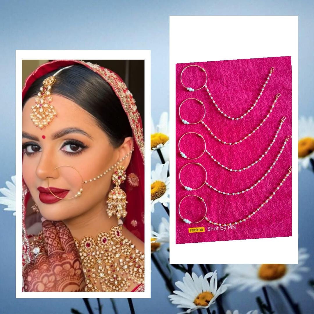 Bridal Nose Rings: Glamorous bridal nose ring designs for your wedding  get-up | - Times of India
