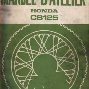 Honda CB125 1974 Service Manual 85 pages