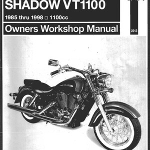 Honda VT1100 1985 1998 Haynes Service Manual 227 pages