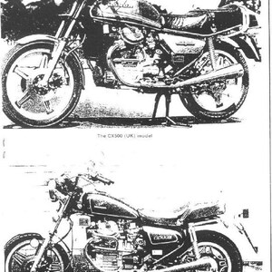 Honda CX 500 C 1978 1986 Service Manual 95 pages