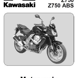 Kawasaki Z750 2007 2008 Service Manual 681pages