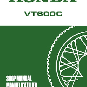 Honda VT 600 C 1993 1994 Service Manual 46 pages