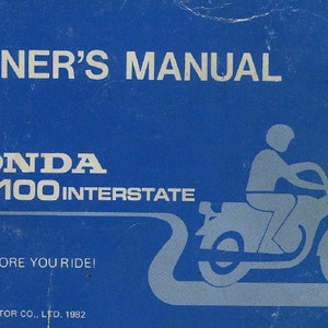 Honda GL 1100 Interstate 1983 Service Manual 95 pages