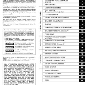 Honda GL 1800 Service Manual 757 pages